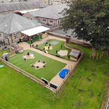 An Early Years Play Area for Mount Pellon in Yorkshire